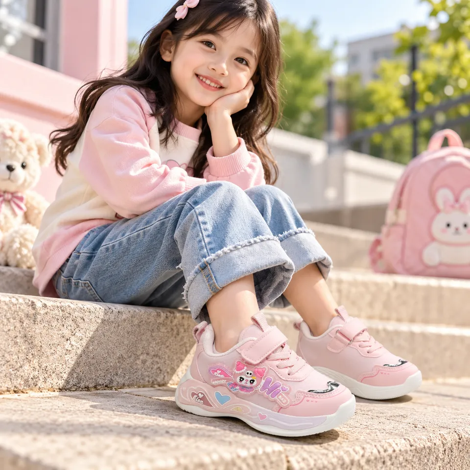 PinkyCharm Kids Sneakers