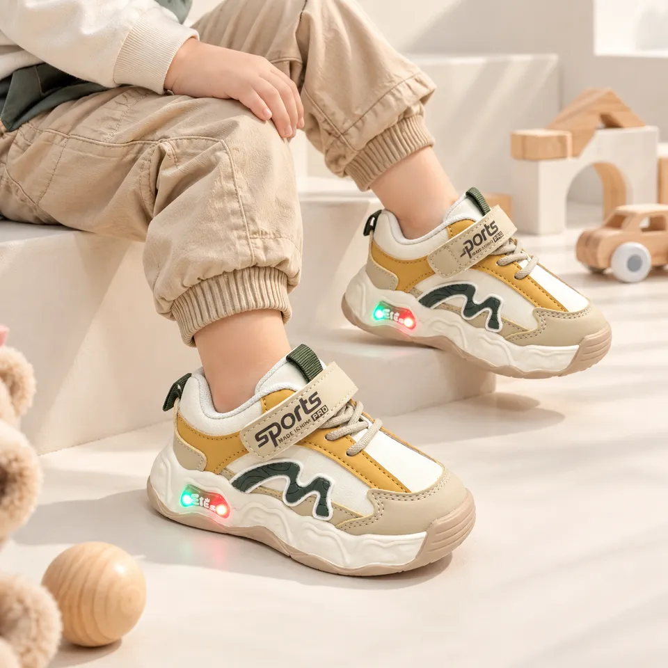 GlowWave LED Kids Sneakers- Lighting