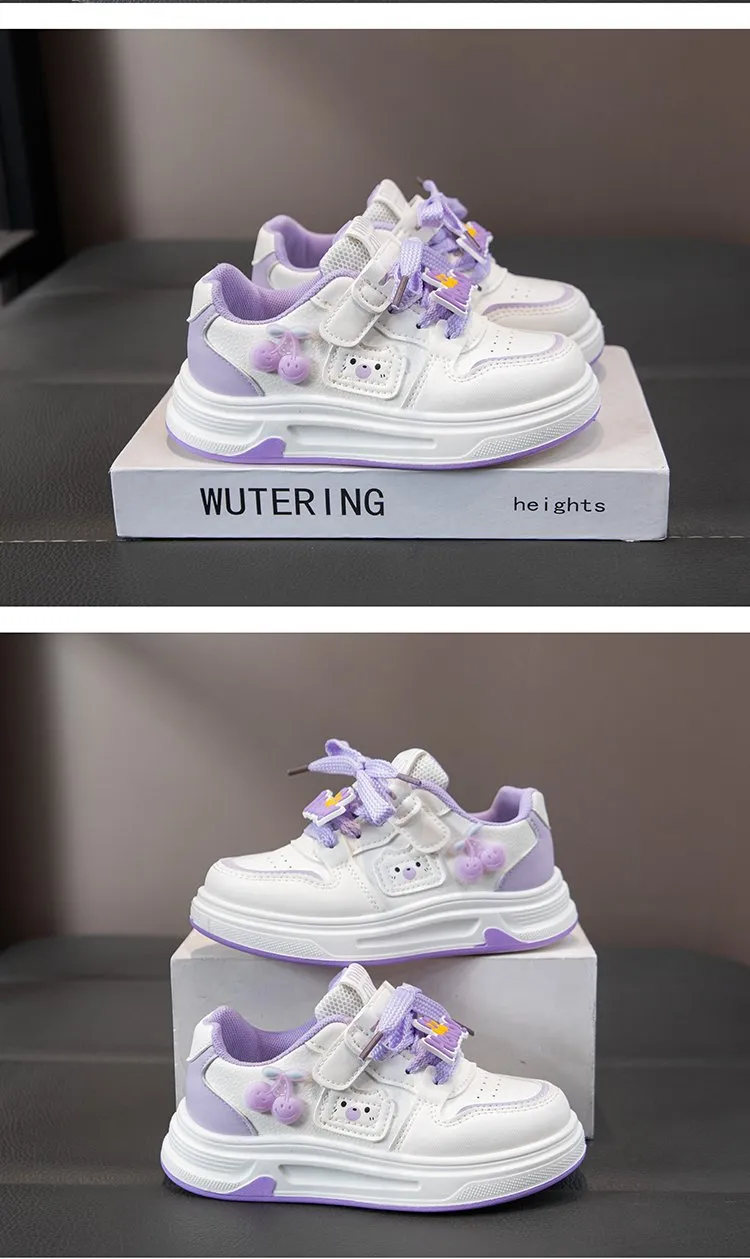 Lilac Hello Sneakers| 3.5 to 11 years