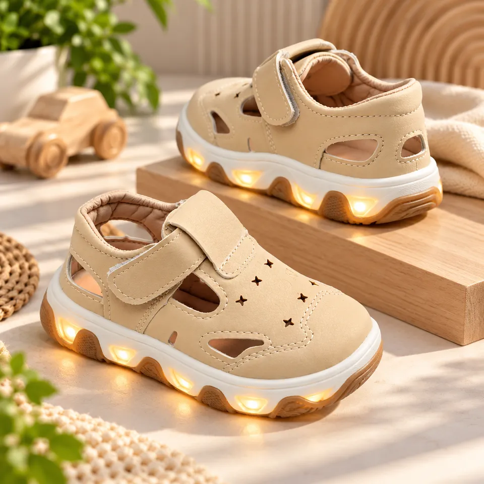 Star Trek Kids Sandals | Closed-Toe Shoes- Lighting