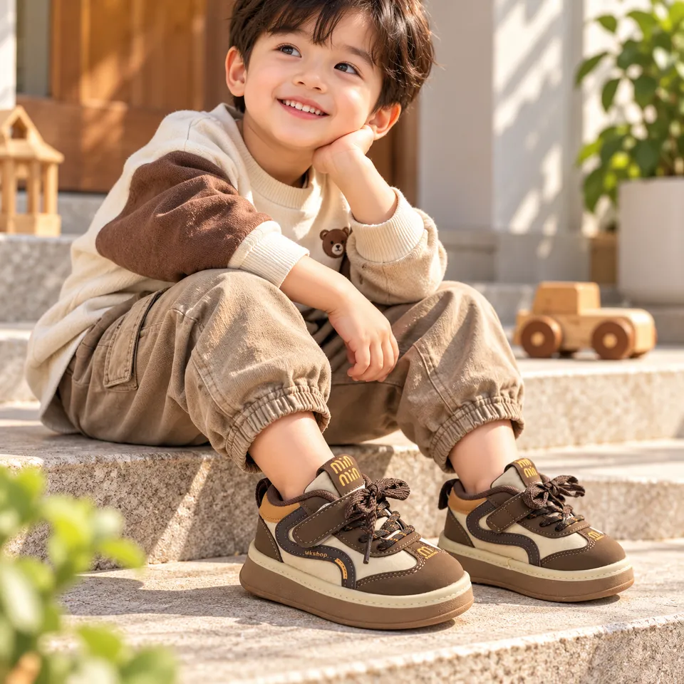 CocoaTrail Kids High-Top Sneakers