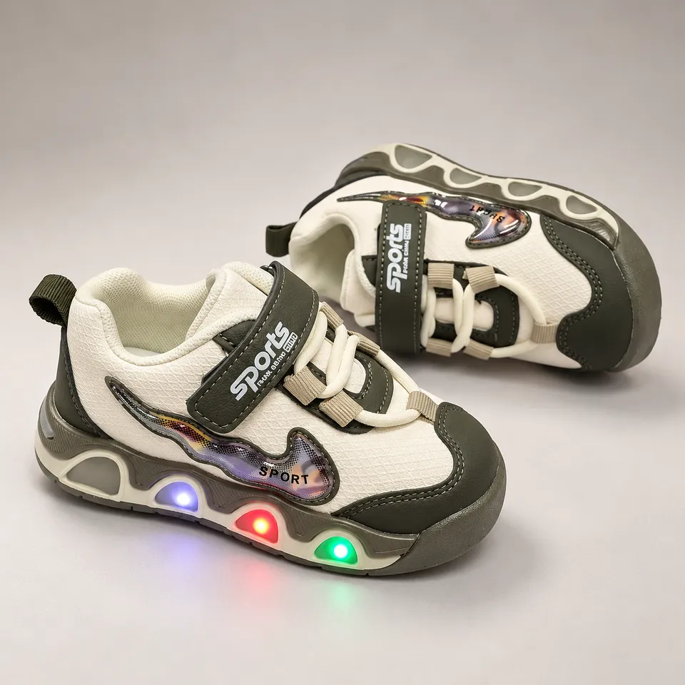 GlowTrail LED Kids Sneakers- Lighting