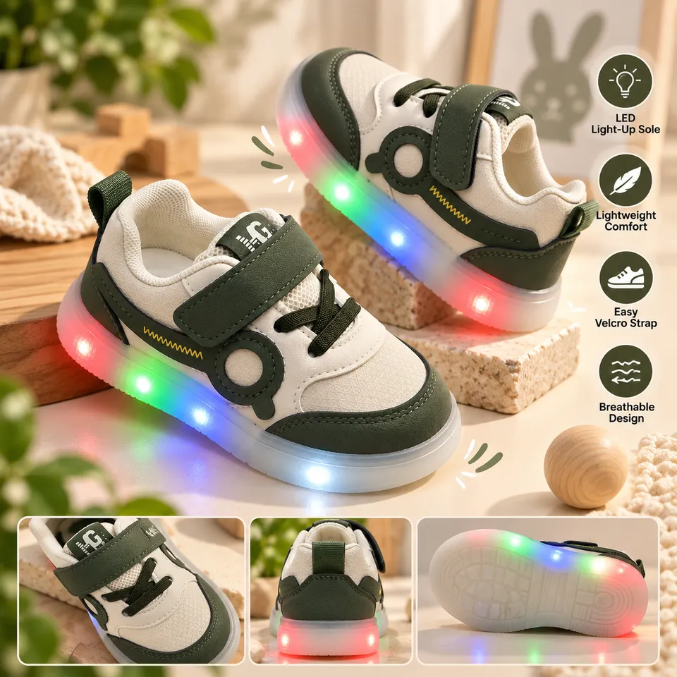 Urban Glow LED Sneakers -Lighting