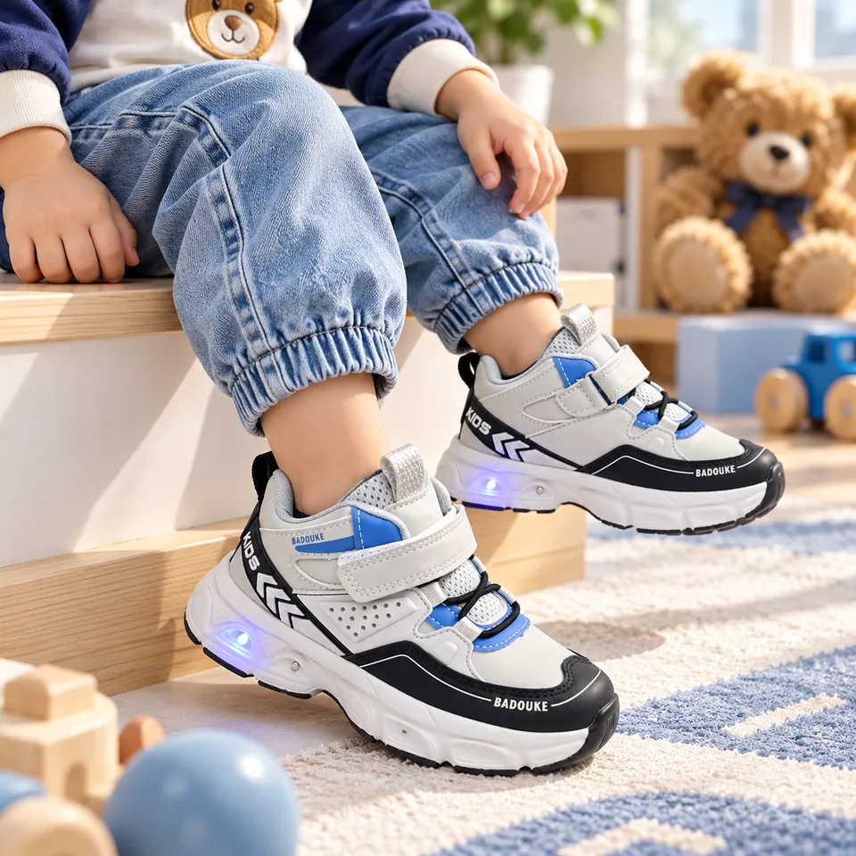 TerraGlow Kids LED Sneakers- Lighting